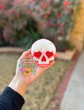 Load image into Gallery viewer, Heart Skull Red
