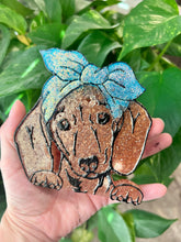 Load image into Gallery viewer, Dachshund (Blue Bow)
